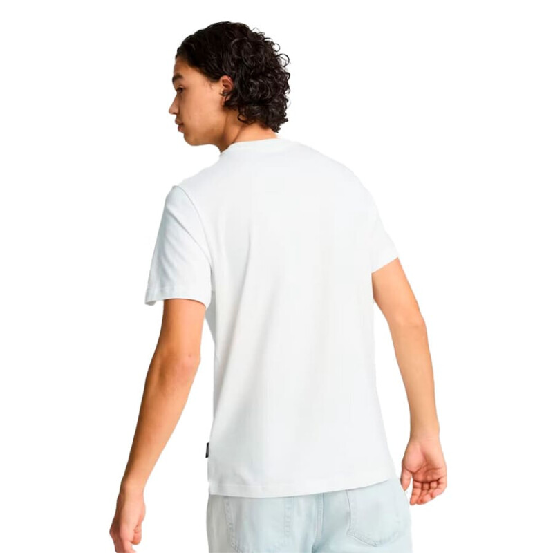 Remera Puma Graphics Super de Hombre - 628003 02 Blanco