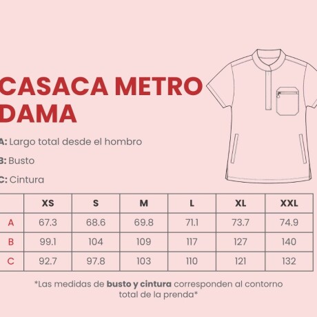 Casaca Mao cierre Marino