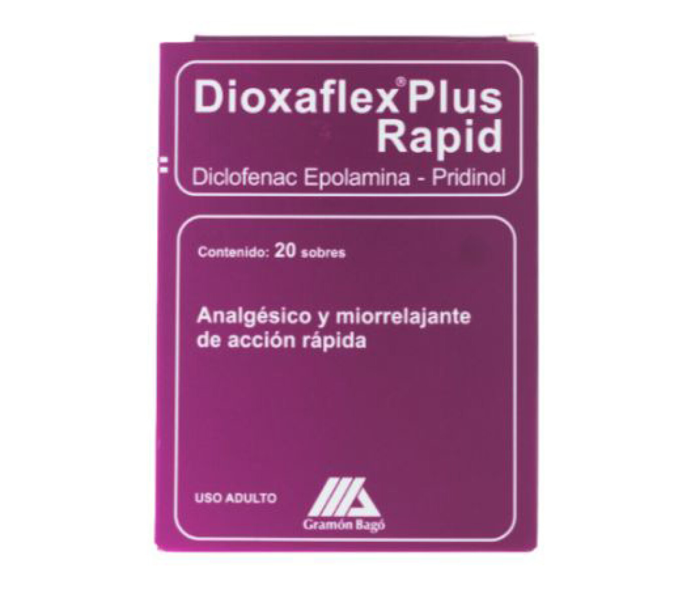 Dioxaflex Forte Rapid x 20 SOB 