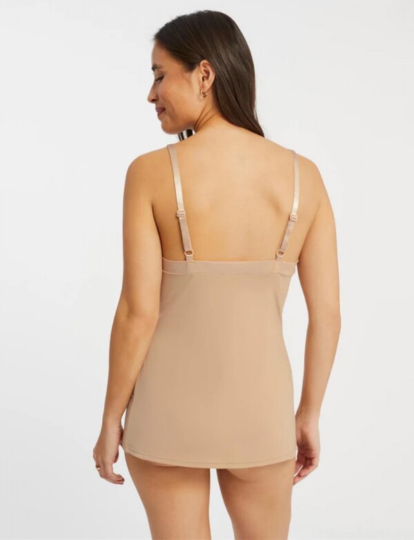 Viso Estilo Musculosa Con Tirantes Regulables BEIGE