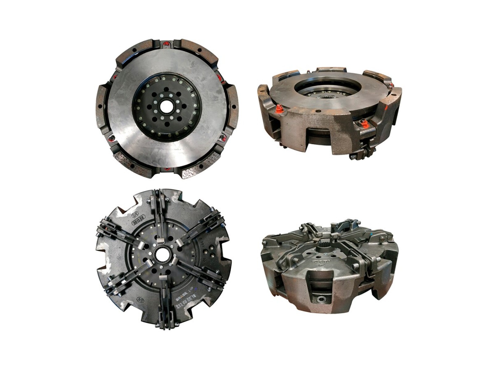 Placa Embrague Doble Agrale Tractor Tractor Bx6110 99-25 Ø230 