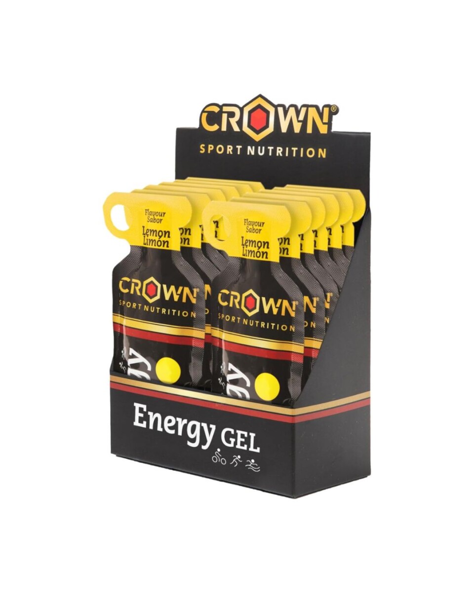 Energy Gel Crown Caja 12 unidades - Limon 