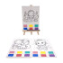 Láminas con atril y pincel para colorear DIY Láminas Con Atril Y Pincel Para Colorear Diy