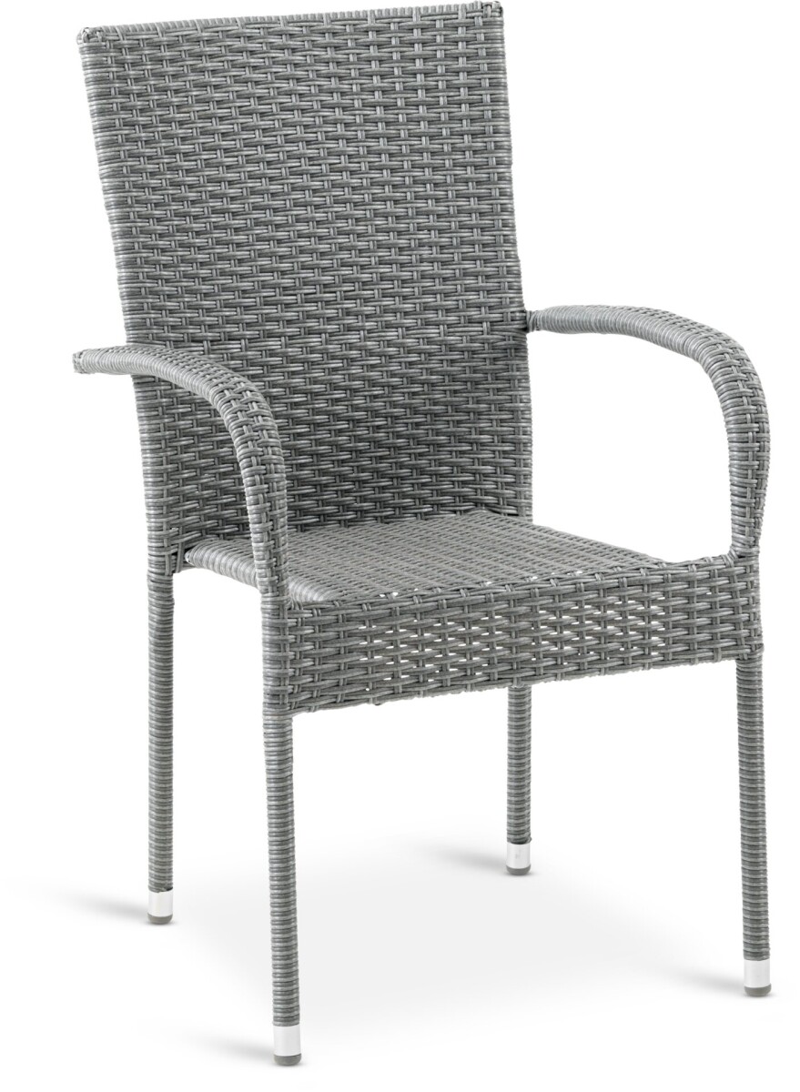 Silla apilable GUDHJEM gris 