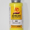 PINTURA ACRILICA ARTISTICA DIBU 60 ML. DIFERENTES COLORES AMARILLO CLARO 040