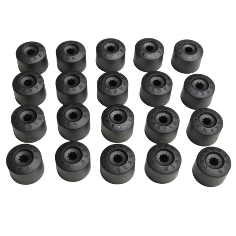 TAPAS DE TORNILLOS VENTO /BORA AMAROK JUEGO X20 Tapas De Tornillos Vento /bora Amarok Juego X20