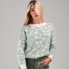 Buzo Animal Print Slowly Light Green Off