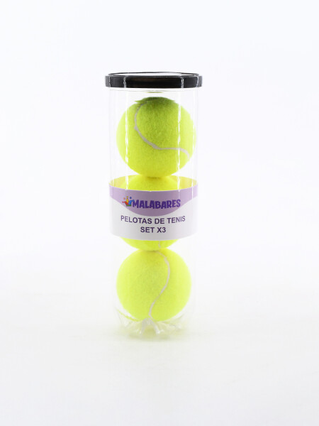 PELOTAS DE TENIS AMARILLO