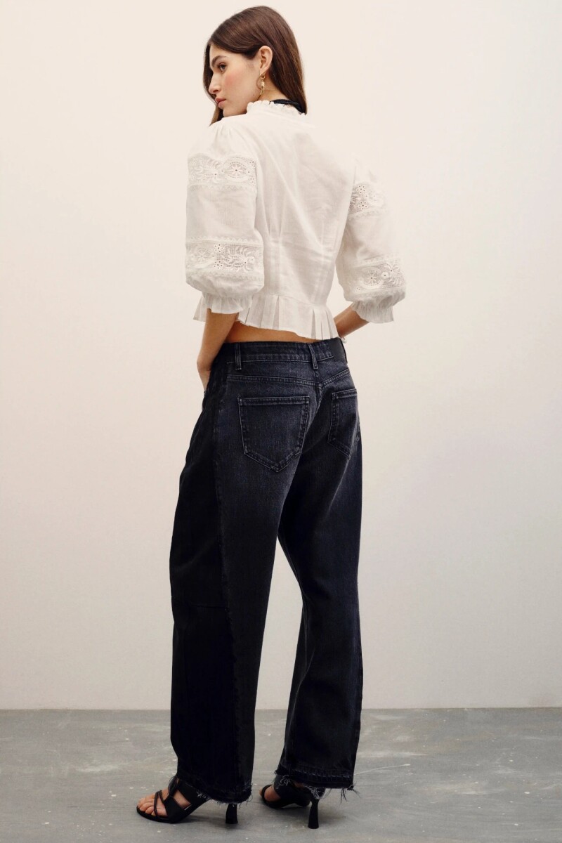Jean Barrel Mick Black Negro