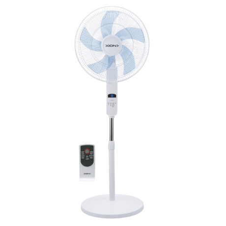 ventilador de pie slim con control COLOR UNICO