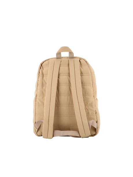 MOCHILA QUILTING Beige