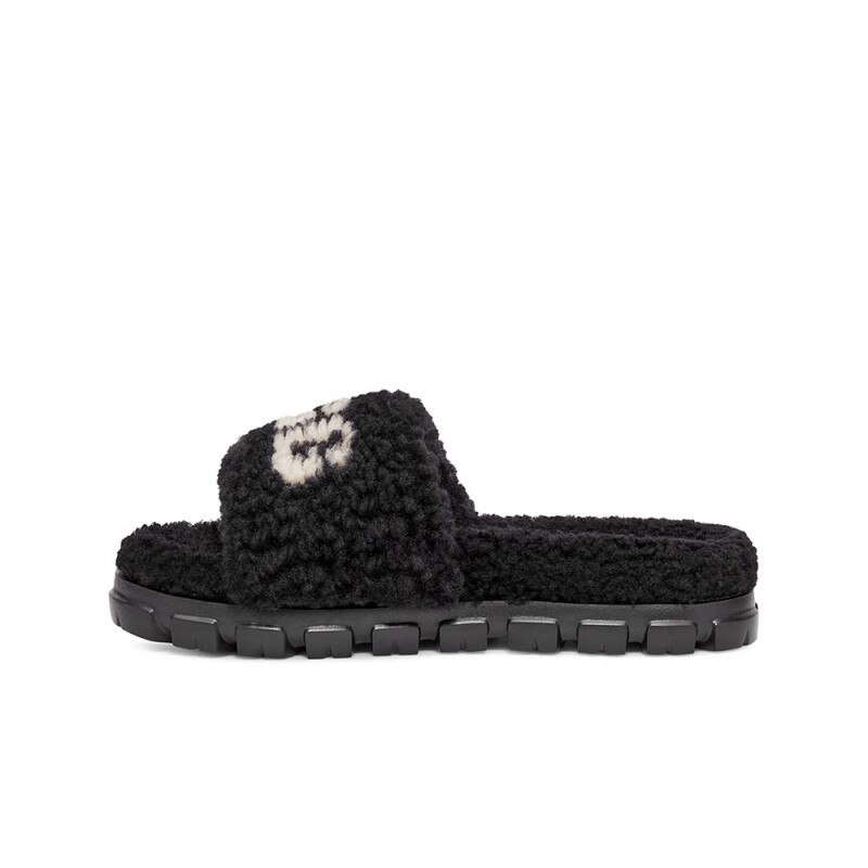 Cozetta Curly Graphic - Mujer Black