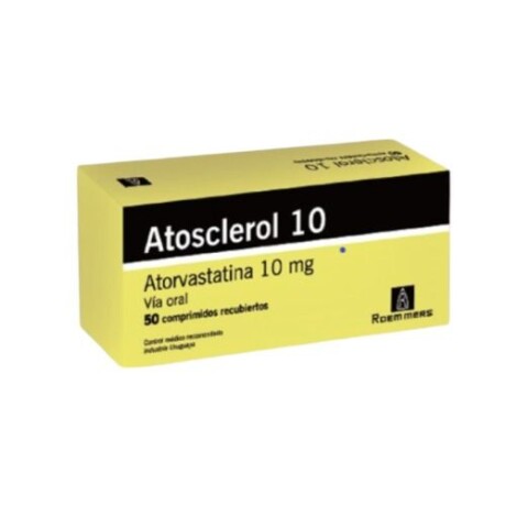 ATOSCLEROL 10 MG. 50 COMPRIMIDOS ATOSCLEROL 10 MG. 50 COMPRIMIDOS