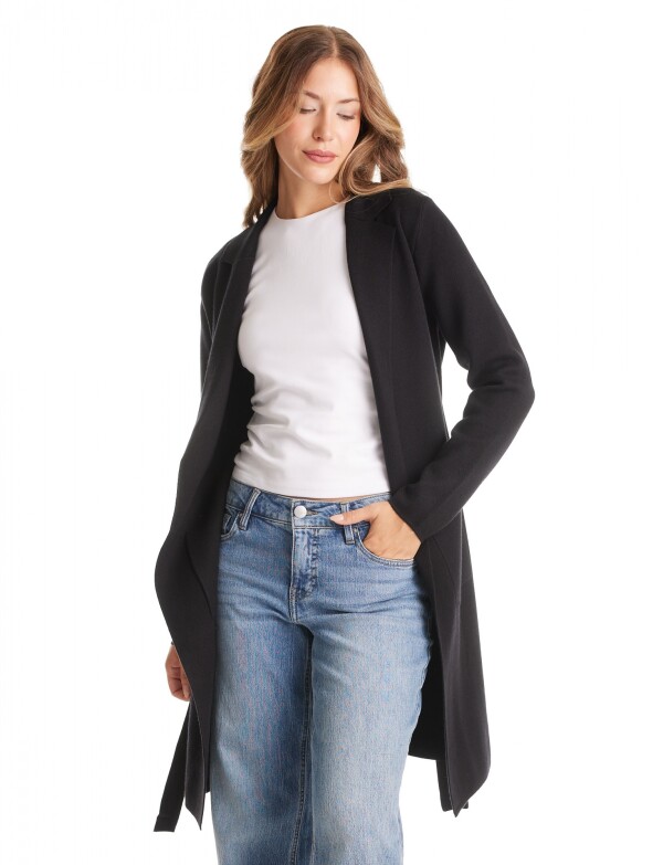 Chaqueta De Punto NEGRO