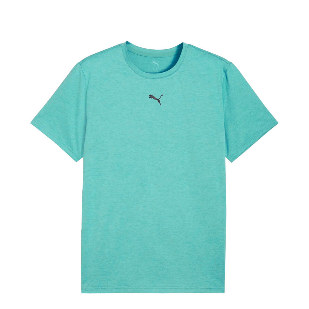 Remera de Hombre Puma Essentials Heather Cat Puma - Verde Menta 