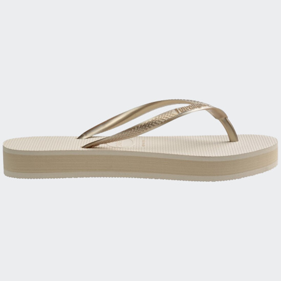 Ojotas Havaianas Slim Flatform Beige