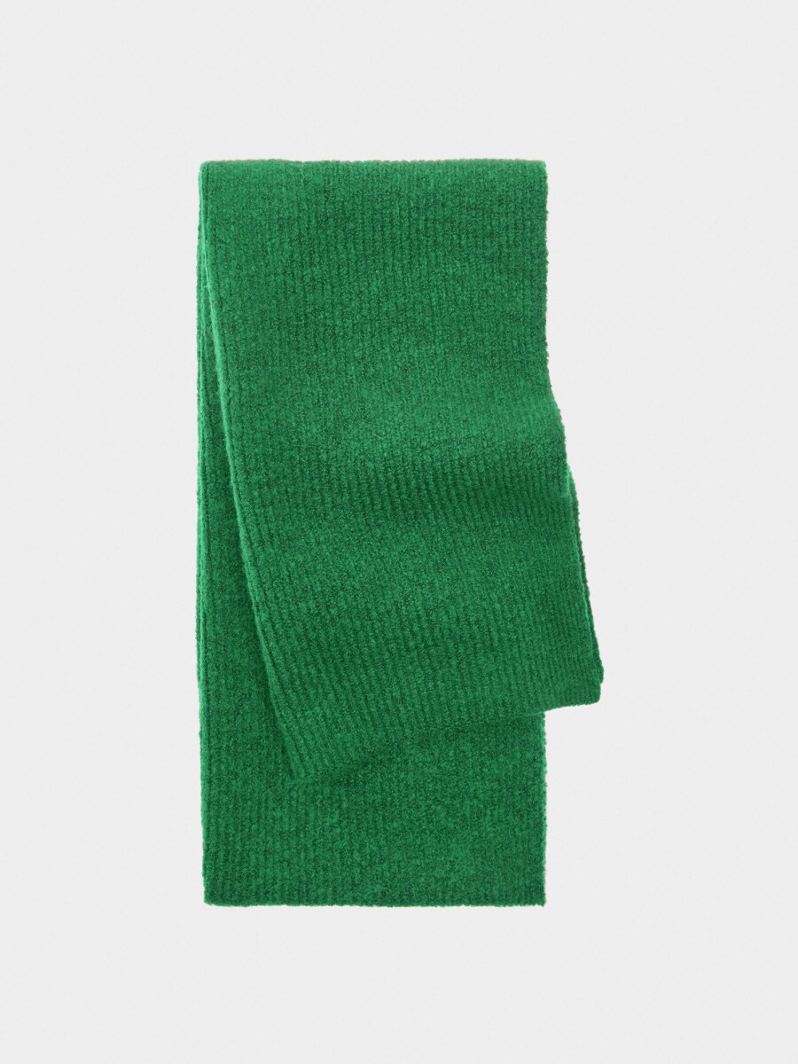 Bufanda Canalada verde