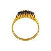 Anillo Vera-Oro Bajo-Piedra Zafiro-AN8105 conpiedra
