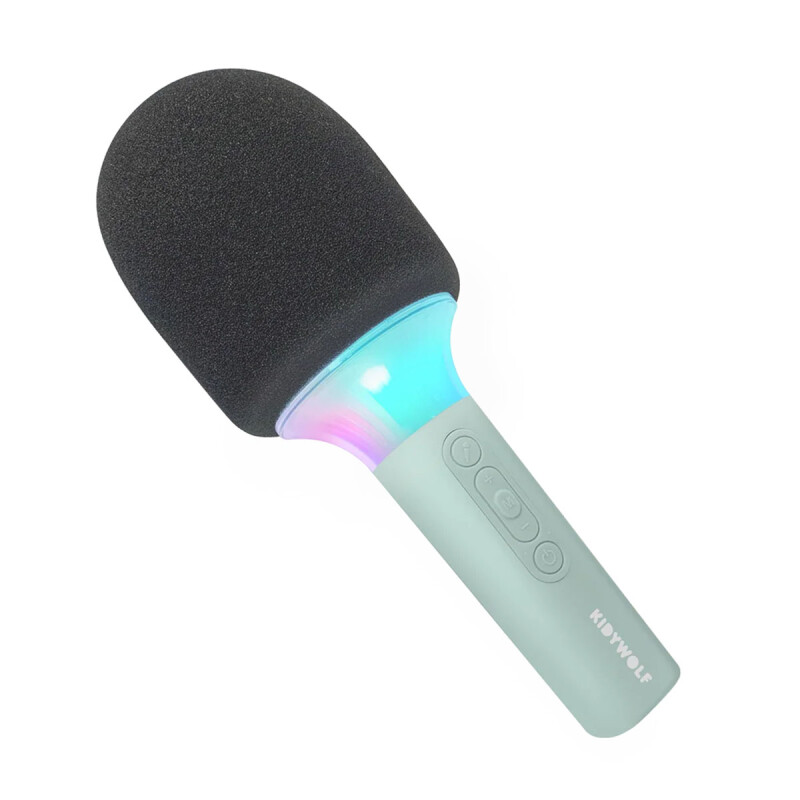 Micrófono Kidymic Karaoke Kidywolf Verde Micrófono Kidymic Karaoke Kidywolf Verde