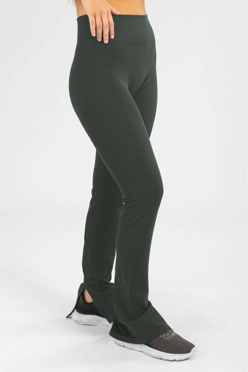 Yoga pants - Verde oscuro 