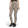 Calza Adidas 3-Stripes Animal Print de Mujer - IX3722 Marron-beige