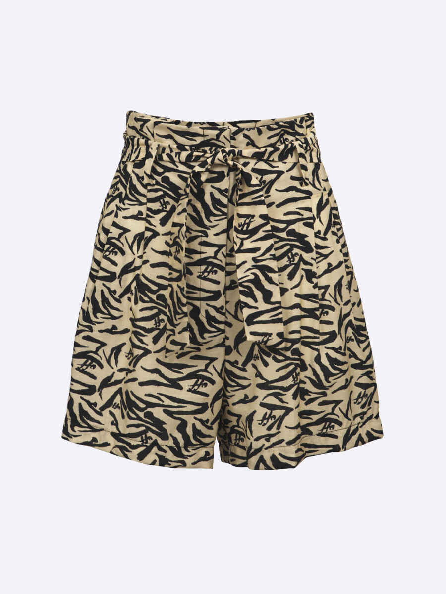 Short estampado - crudo 