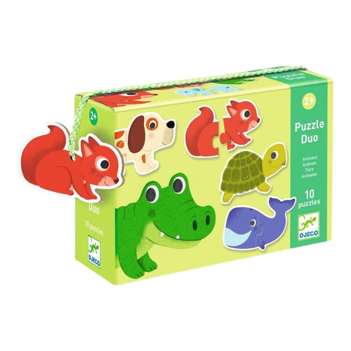 Puzzle Duo Animales Djeco 