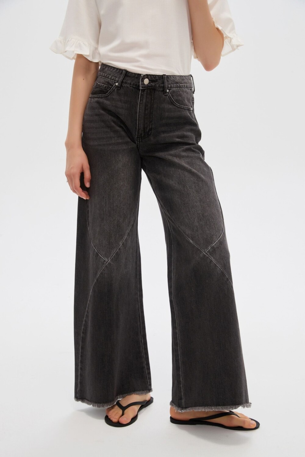 Pantalon Lund Gris Medio