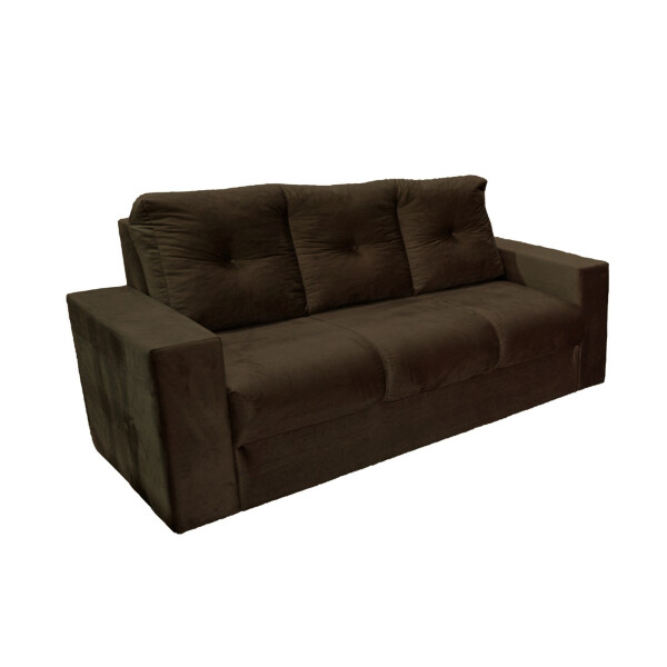 SOFA RUBI 3-2 LUGARES MARRON MACETA INVERFIN Unica