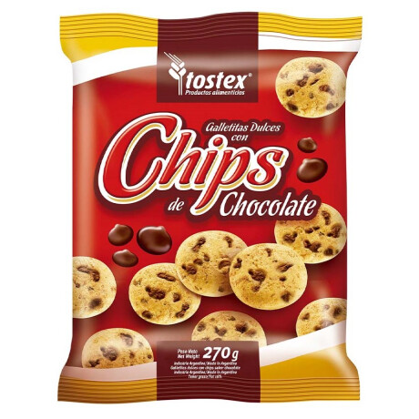 GALLETA TOSTEX 270G CHIPS CHOCOLATE GALLETA TOSTEX 270G CHIPS CHOCOLATE