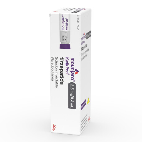 Mounjaro 2.5mg/0.6ml KwikPen Solución Inyectable Mounjaro 2.5mg/0.6ml KwikPen Solución Inyectable