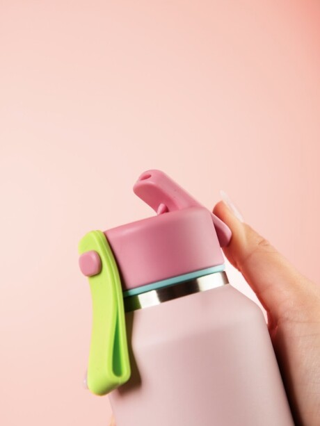 BOTELLA TERMICA SPLIT POCKET 480ML. Rosado