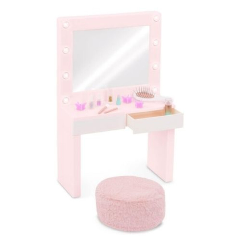 VESTIDOR c/ESPEJO PUFF y ACC Vestidor C/espejo Puff Y Acc