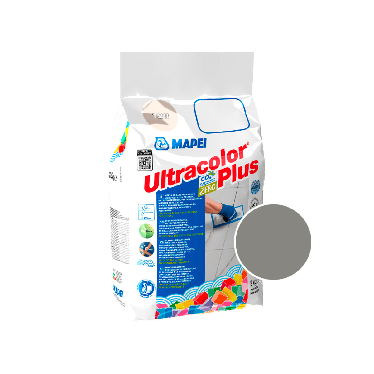 Pastina Ultracolor Alto Rendimiento 2 Kg Color N°113 