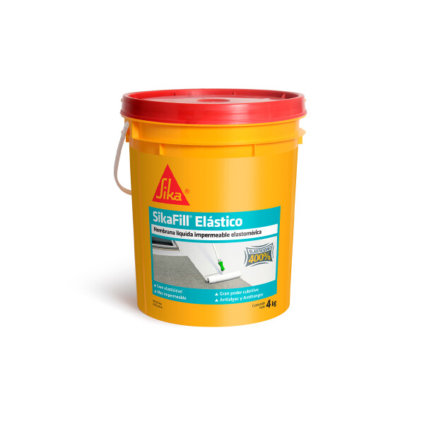 Sikafill Membrana Líquida Blanca 4kg Sika Sikafill Membrana Líquida Blanca 4kg Sika
