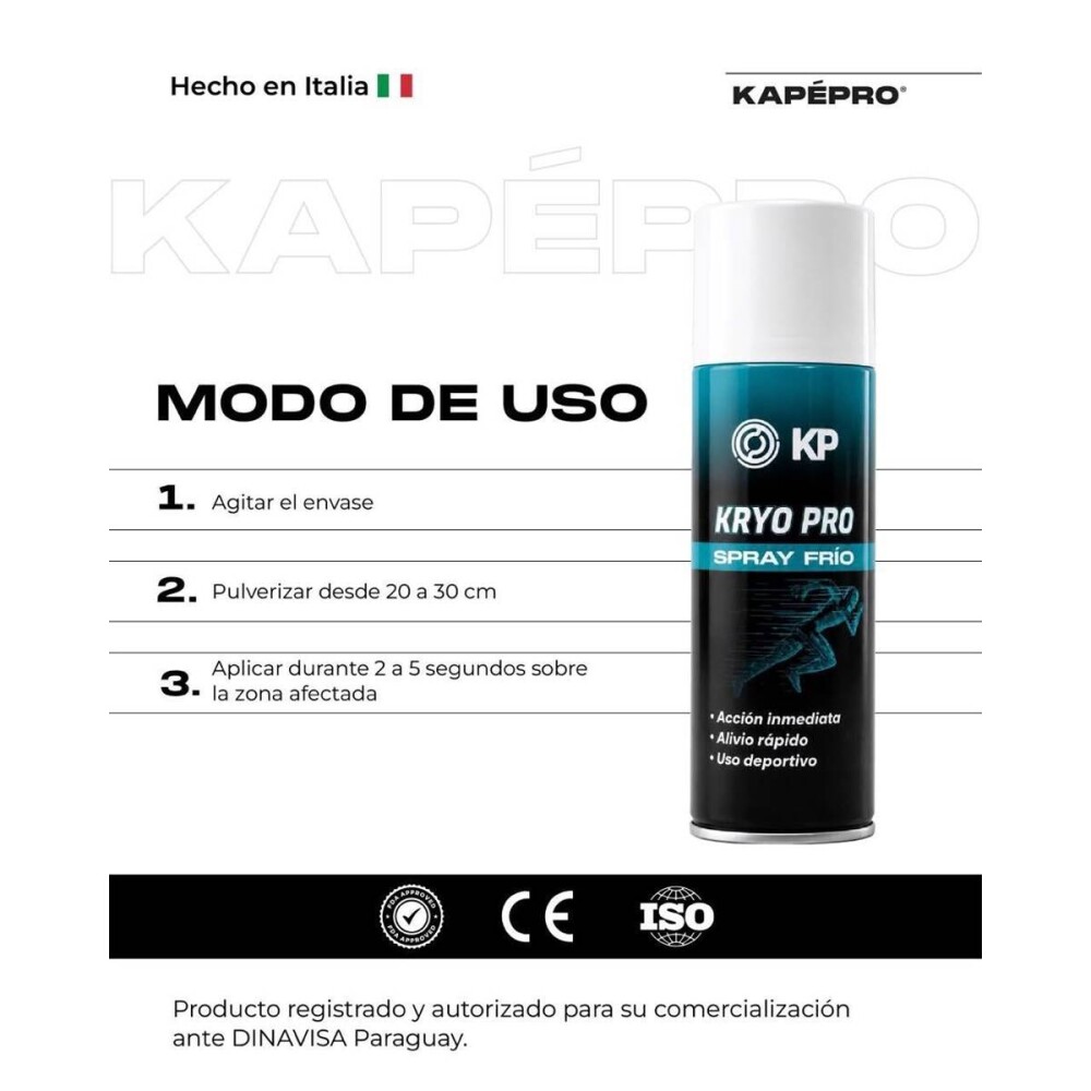 KRYOPRO SPRAY DE FRIO X 400 ML única