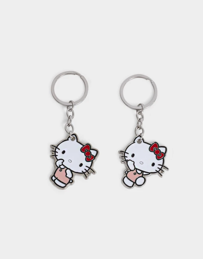 Llavero Compartir Set De Llaveros Para Compartir "hello Kitty" - Combinacion Multicolor
