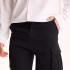 Bermuda De Gabardina Breeze Negro