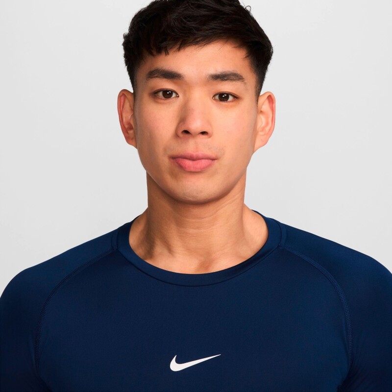 Remera Nike Pro Dri-Fit Tight Top de Hombre Azul