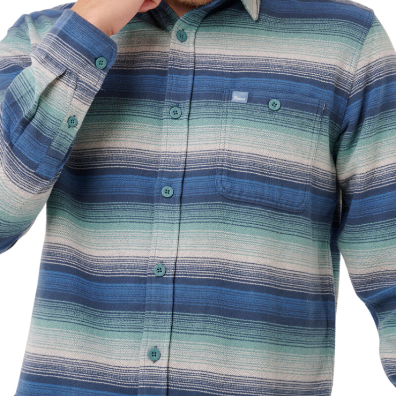 Camisa Rip Curl Mod Cali Flannel - Verde Camisa Rip Curl Mod Cali Flannel - Verde