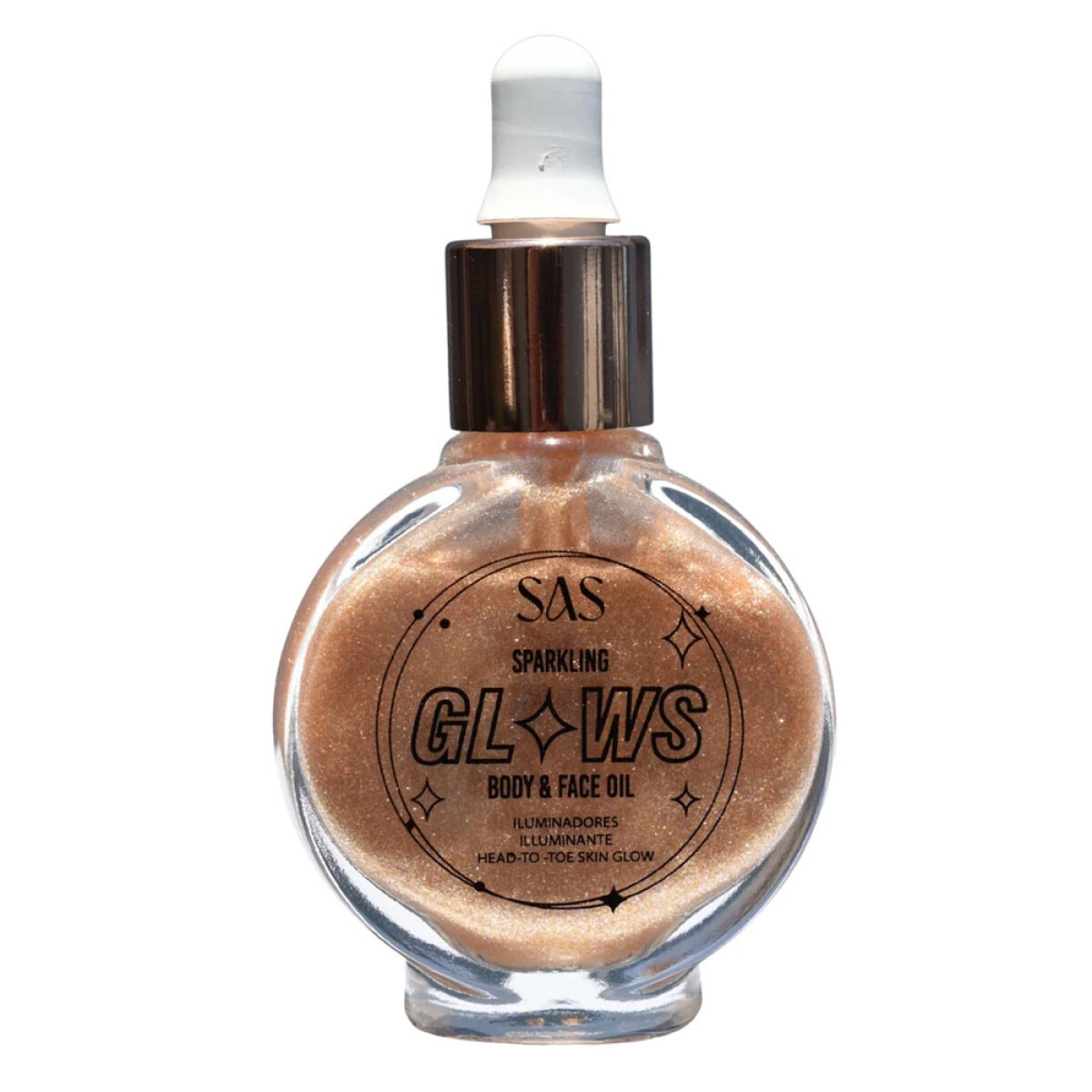 SAS Iluminador para rostro y cuerpo - Dorado Intenso 