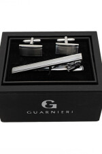 Gemelos con Sujetacorbata PLATA