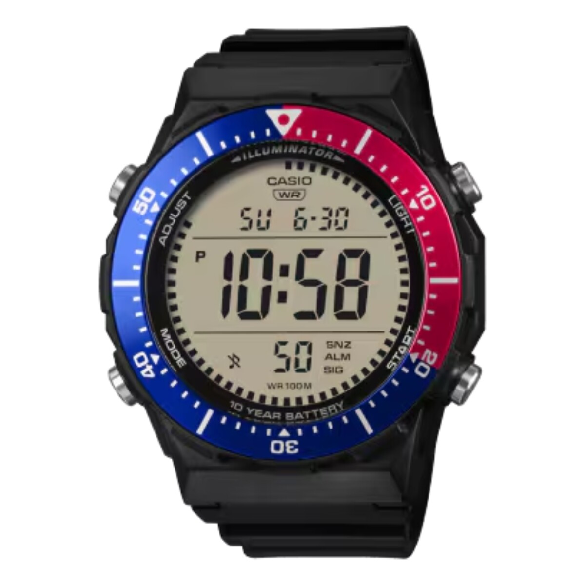 Reloj CASIO AE1700H-1A2VDF Resina Negro Esfera 47mm 