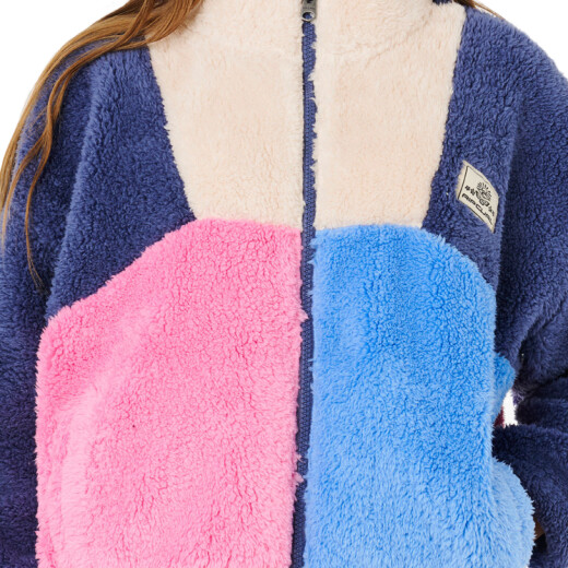 Canguro Rip Curl Block Party Fleece Niña- Multicolor Canguro Rip Curl Block Party Fleece Niña- Multicolor