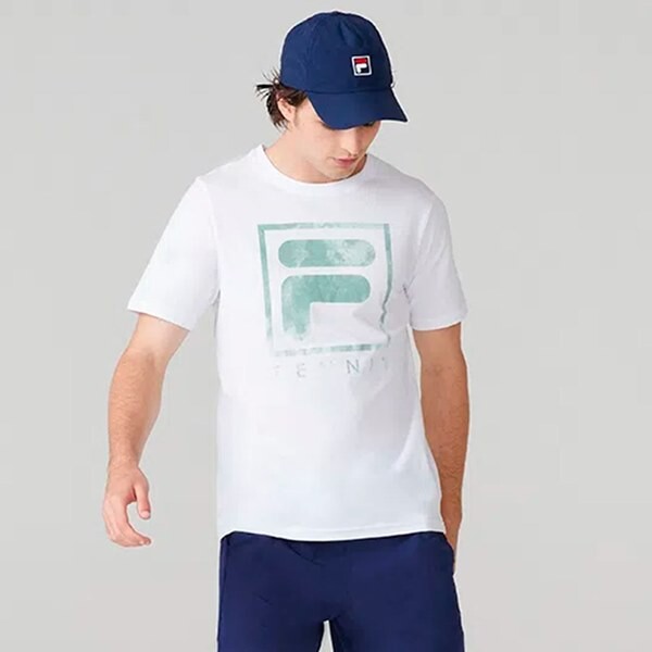 Remera Camiseta Deportiva Para Hombre Fila Soft Urban - Blanco — BTU Store