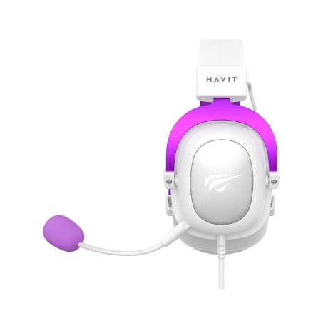 Auriculares Havit Gaming Series H2002dp Rosa Con Cable Microfono Desmontable Auriculares Havit Gaming Series H2002dp Rosa Con Cable Microfono Desmontable