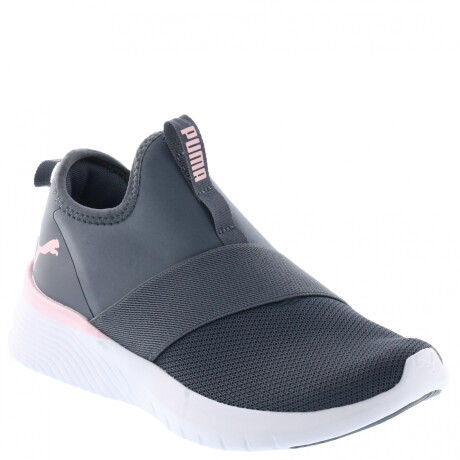 Championes de Mujer Puma Remedie Slip Strap Wns Gris - Gris Topo - Rosado