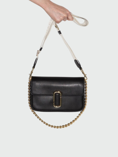 Marc Jacobs - Cartera de hombro con cadena, The Shoulder Bag Negro