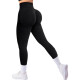 Calza Deportiva Dama Sport Levanta Glúteos Negra Negro