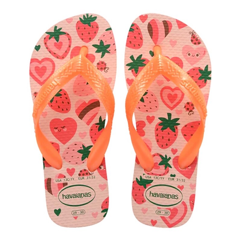 Sandalias Havaianas Kids Flores FC Niños Rosa/confete